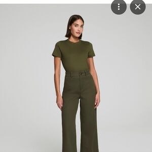 SPANX High-Waist Wide-Leg Trousers